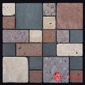 natural stone mix mosaic tile