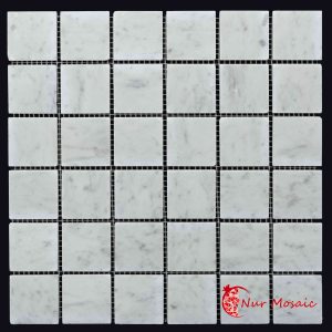 Natural White Marble Mosaic Tile